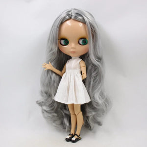 Planet Gates ICY DBS Blyth Doll 1/6 bjd toy joint body tan skin doll 30cm shiny face for DIY custom doll
