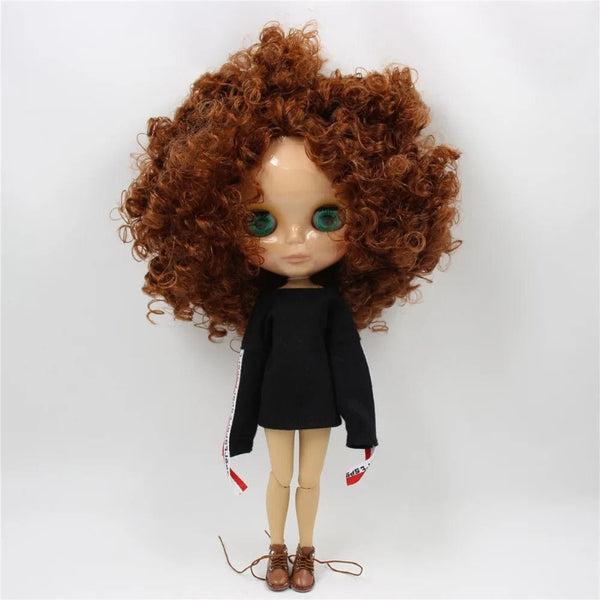 Planet Gates ICY DBS Blyth Doll 1/6 bjd toy joint body tan skin doll 30cm shiny face for DIY custom doll