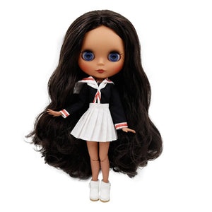 Planet Gates ICY DBS Blyth doll joint body white skin black skin dark skin DIY Make up special price give hand set AB girl gift