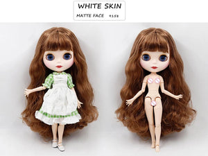 Planet Gates ICY DBS Blyth doll joint body white skin black skin dark skin DIY Make up special price give hand set AB girl gift