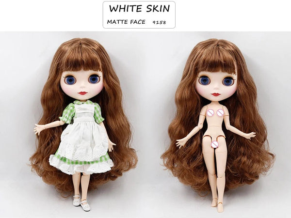 Planet Gates ICY DBS Blyth doll joint body white skin black skin dark skin DIY Make up special price give hand set AB girl gift