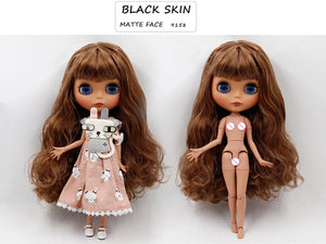 Planet Gates ICY DBS Blyth doll joint body white skin black skin dark skin DIY Make up special price give hand set AB girl gift