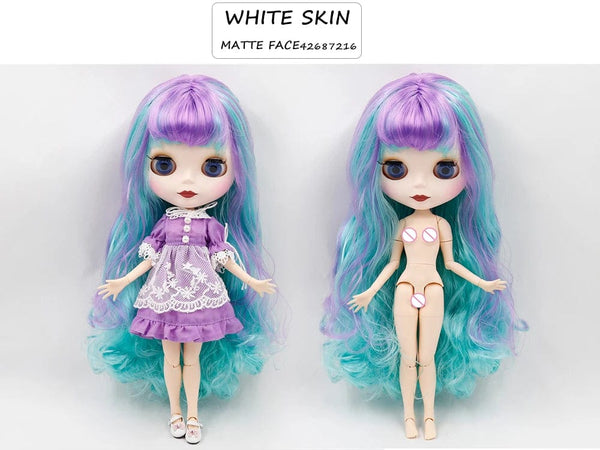 Planet Gates ICY DBS Blyth doll joint body white skin black skin dark skin DIY Make up special price give hand set AB girl gift