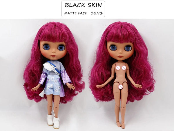 Planet Gates ICY DBS Blyth doll joint body white skin black skin dark skin DIY Make up special price give hand set AB girl gift