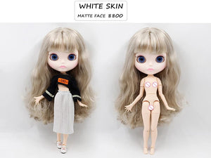 Planet Gates ICY DBS Blyth doll joint body white skin black skin dark skin DIY Make up special price give hand set AB girl gift