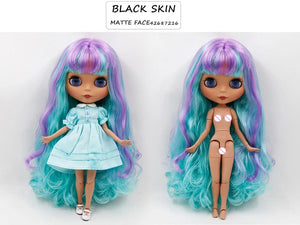 Planet Gates ICY DBS Blyth doll joint body white skin black skin dark skin DIY Make up special price give hand set AB girl gift