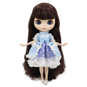Planet Gates ICY DBS Blyth doll White Skin Glossy face Matte face Joint body with hand set A&B 1/6 bjd suitable diy makeup Special price