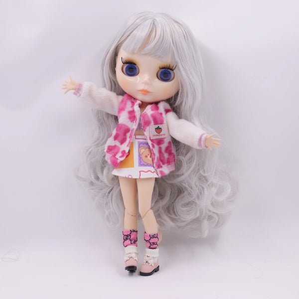 Planet Gates ICY DBS Blyth doll White Skin Glossy face Matte face Joint body with hand set A&B 1/6 bjd suitable diy makeup Special price