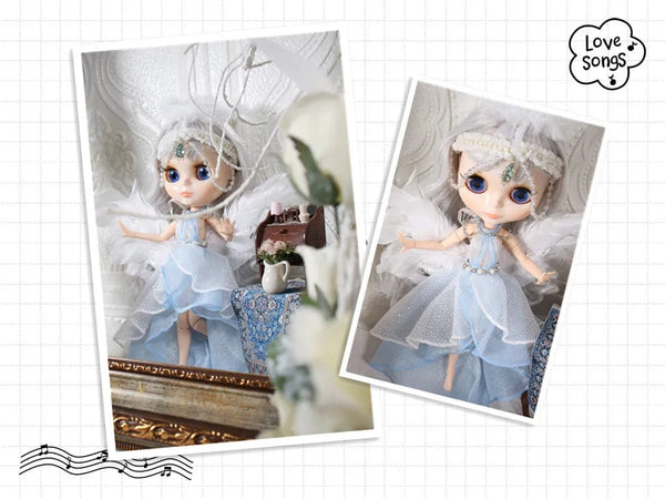 Planet Gates ICY DBS Blyth doll White Skin Glossy face Matte face Joint body with hand set A&B 1/6 bjd suitable diy makeup Special price