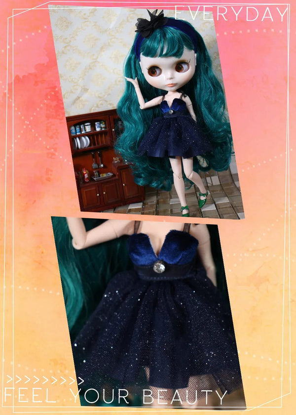 Planet Gates ICY DBS Blyth doll White Skin Glossy face Matte face Joint body with hand set A&B 1/6 bjd suitable diy makeup Special price