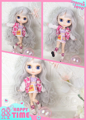 Planet Gates ICY DBS Blyth doll White Skin Glossy face Matte face Joint body with hand set A&B 1/6 bjd suitable diy makeup Special price