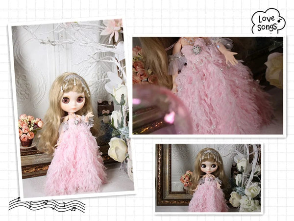 Planet Gates ICY DBS Blyth doll White Skin Glossy face Matte face Joint body with hand set A&B 1/6 bjd suitable diy makeup Special price