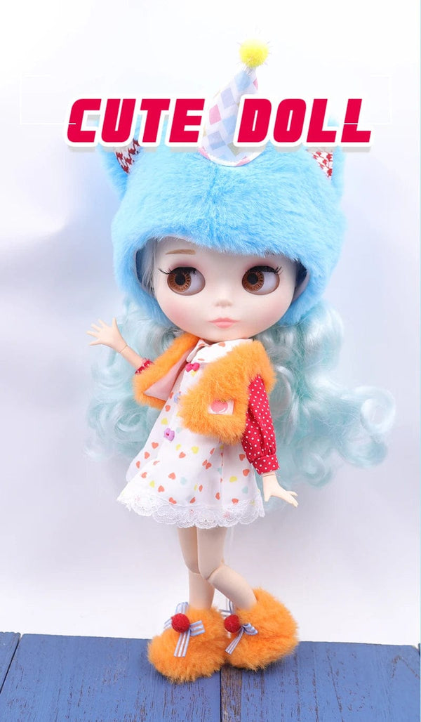 Planet Gates ICY DBS Blyth doll White Skin Glossy face Matte face Joint body with hand set A&B 1/6 bjd suitable diy makeup Special price