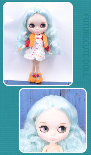 Planet Gates ICY DBS Blyth doll White Skin Glossy face Matte face Joint body with hand set A&B 1/6 bjd suitable diy makeup Special price