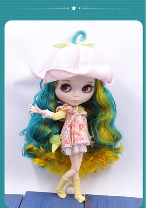 Planet Gates ICY DBS Blyth doll White Skin Glossy face Matte face Joint body with hand set A&B 1/6 bjd suitable diy makeup Special price