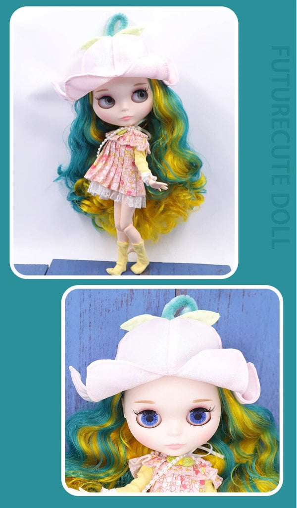 Planet Gates ICY DBS Blyth doll White Skin Glossy face Matte face Joint body with hand set A&B 1/6 bjd suitable diy makeup Special price