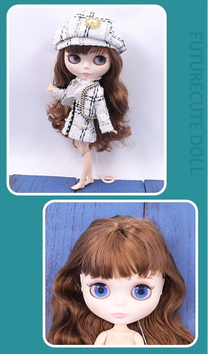 Planet Gates ICY DBS Blyth doll White Skin Glossy face Matte face Joint body with hand set A&B 1/6 bjd suitable diy makeup Special price