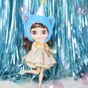 Planet Gates ICY DBS Blyth doll White Skin Glossy face Matte face Joint body with hand set A&B 1/6 bjd suitable diy makeup Special price