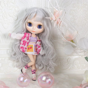 Planet Gates ICY DBS Blyth doll White Skin Glossy face Matte face Joint body with hand set A&B 1/6 bjd suitable diy makeup Special price