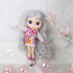 Planet Gates ICY DBS Blyth doll White Skin Glossy face Matte face Joint body with hand set A&B 1/6 bjd suitable diy makeup Special price