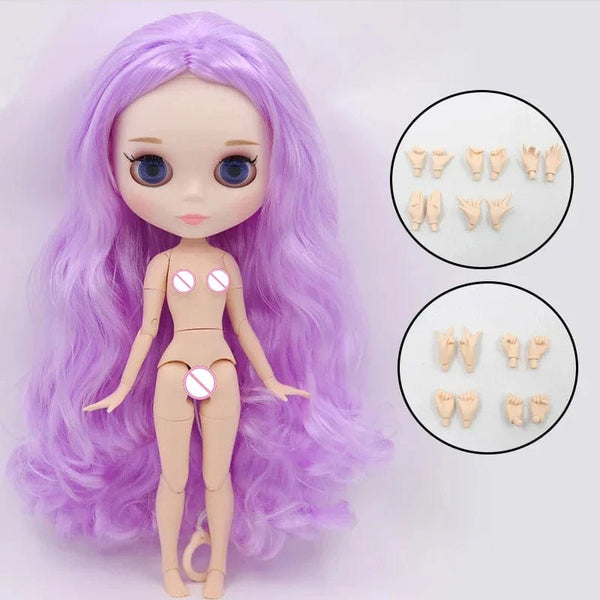 Planet Gates ICY DBS Blyth Doll White Skin Joint Body 1/6 BJD Special Price OB24 Toy Gift