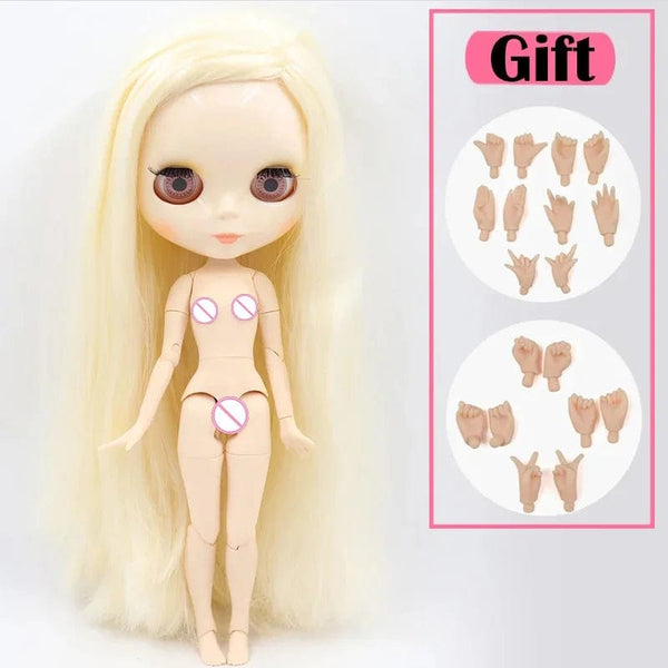 Planet Gates ICY DBS Blyth Doll White Skin Joint Body 1/6 BJD Special Price OB24 Toy Gift