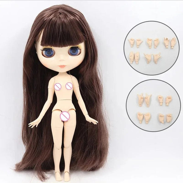 Planet Gates ICY DBS Blyth Doll White Skin Joint Body 1/6 BJD Special Price OB24 Toy Gift