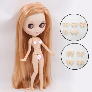 Planet Gates ICY DBS Blyth Doll White Skin Joint Body 1/6 BJD Special Price OB24 Toy Gift