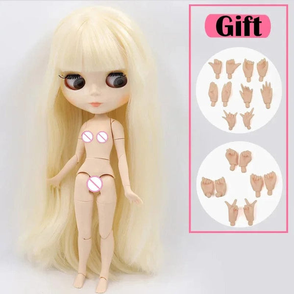 Planet Gates ICY DBS Blyth Doll White Skin Joint Body 1/6 BJD Special Price OB24 Toy Gift