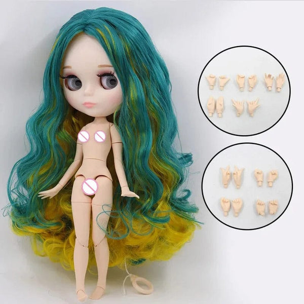 Planet Gates ICY DBS Blyth Doll White Skin Joint Body 1/6 BJD Special Price OB24 Toy Gift
