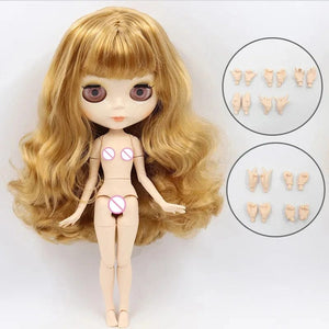 Planet Gates ICY DBS Blyth Doll White Skin Joint Body 1/6 BJD Special Price OB24 Toy Gift