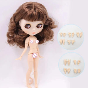 Planet Gates ICY DBS Blyth Doll White Skin Joint Body 1/6 BJD Special Price OB24 Toy Gift