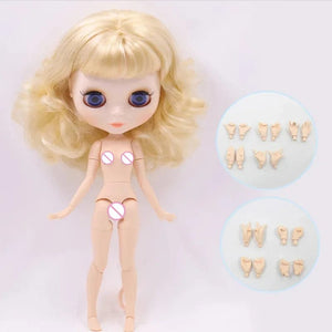 Planet Gates ICY DBS Blyth Doll White Skin Joint Body 1/6 BJD Special Price OB24 Toy Gift