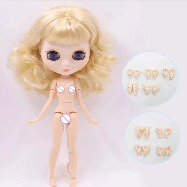 Planet Gates ICY DBS Blyth Doll White Skin Joint Body 1/6 BJD Special Price OB24 Toy Gift