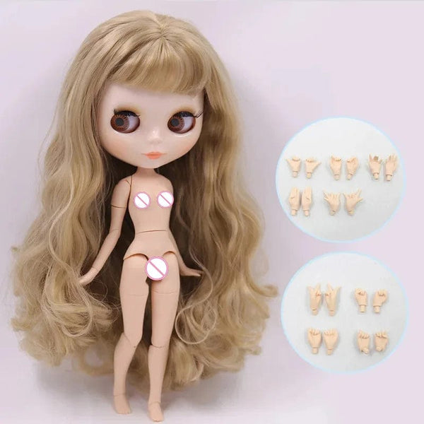 Planet Gates ICY DBS Blyth Doll White Skin Joint Body 1/6 BJD Special Price OB24 Toy Gift