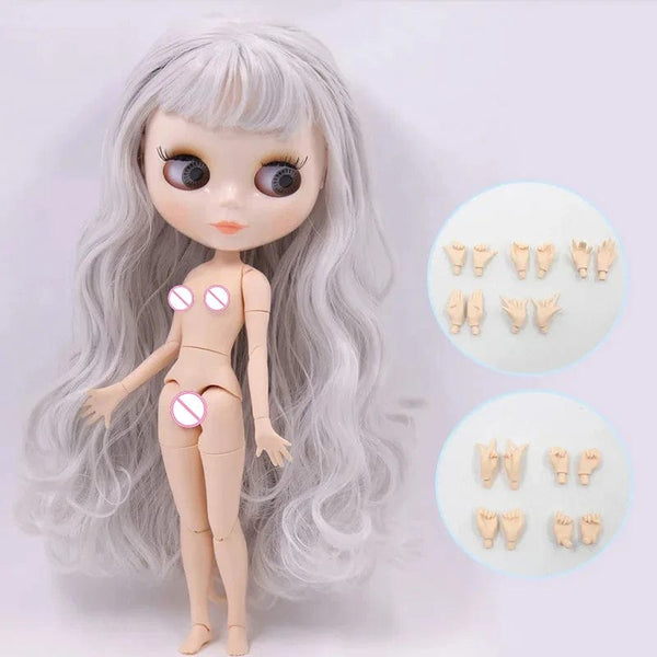 Planet Gates ICY DBS Blyth Doll White Skin Joint Body 1/6 BJD Special Price OB24 Toy Gift