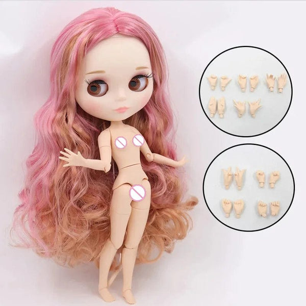 Planet Gates ICY DBS Blyth Doll White Skin Joint Body 1/6 BJD Special Price OB24 Toy Gift