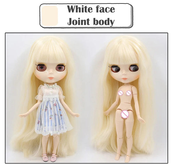 Planet Gates ICY DBS Blyth Doll White Skin Joint Body 1/6 BJD Special Price OB24 Toy Gift