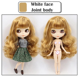 Planet Gates ICY DBS Blyth Doll White Skin Joint Body 1/6 BJD Special Price OB24 Toy Gift