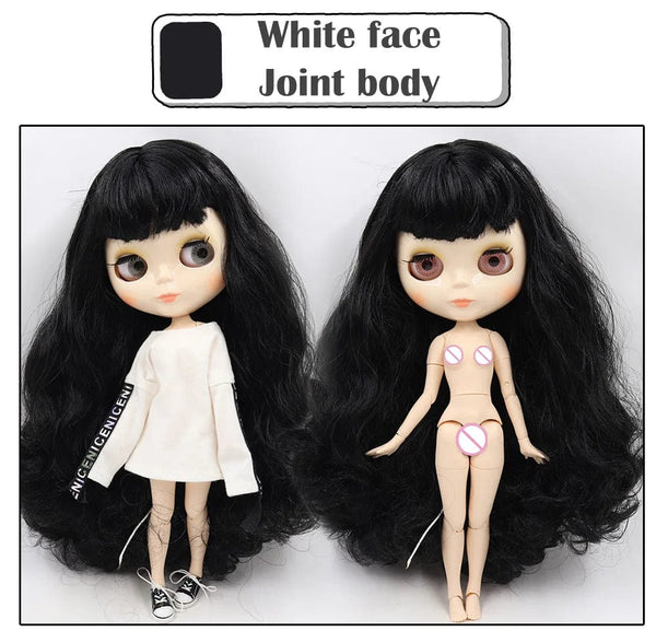 Planet Gates ICY DBS Blyth Doll White Skin Joint Body 1/6 BJD Special Price OB24 Toy Gift