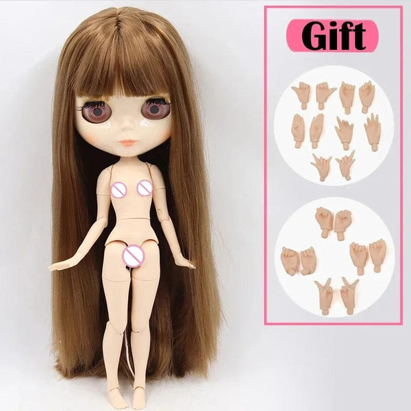 Planet Gates ICY DBS Blyth Doll White Skin Joint Body 1/6 BJD Special Price OB24 Toy Gift