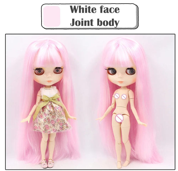 Planet Gates ICY DBS Blyth Doll White Skin Joint Body 1/6 BJD Special Price OB24 Toy Gift