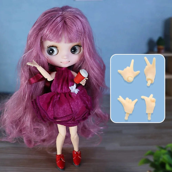 Planet Gates ICY DBS Blyth Middie Doll Joint Body 20CM Customized Doll Nude doll or Full Set Includes Clothes & Shoes DIY Toy Gift for Girls