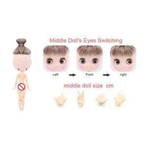Planet Gates ICY DBS Blyth Middie Doll Joint Body 20CM Customized Doll Nude doll or Full Set Includes Clothes & Shoes DIY Toy Gift for Girls