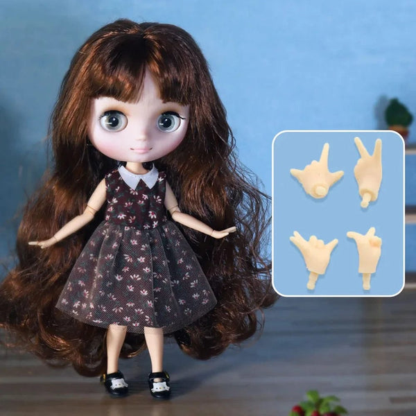 Planet Gates ICY DBS Blyth Middie Doll Joint Body 20CM Customized Doll Nude doll or Full Set Includes Clothes & Shoes DIY Toy Gift for Girls