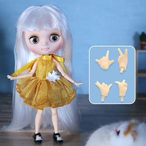 Planet Gates ICY DBS Blyth Middie Doll Joint Body 20CM Customized Doll Nude doll or Full Set Includes Clothes & Shoes DIY Toy Gift for Girls