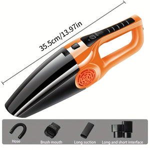 Planet Gates In-car Vehicle Household Indoor Large Vacuum Cleaner Power Large Suction Strong Vacuum Vehicle Small Vehicle Vacuum Cleaner Dry-wet Dual-use