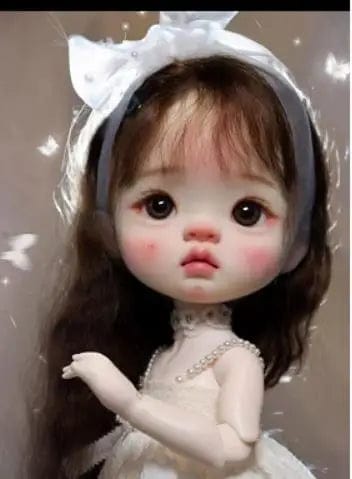 Planet Gates Normal skin / Make up In stock 1/6 26cm qianqian yuanbao BJD sd Doll Big Head Resin Material DIY Accessories Child Toys Girl Gift Free shipping