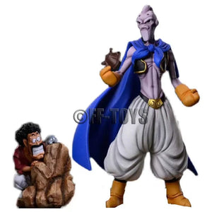 Planet Gates In Stock Anime Dragon Ball Z Evil Buu Figure Mister Satan Figura Evil Majin Buu Action Figures PVC Statue Collection Model Toys