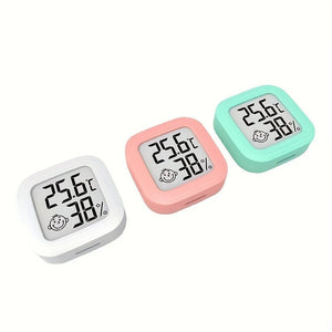 Planet Gates Indoor Temperature Hygrometer, Humidity Sensor Thermometer Hygrometer Hygrometer Temperature And Humidity Monitor, LCD Display Degrees Fahrenheit